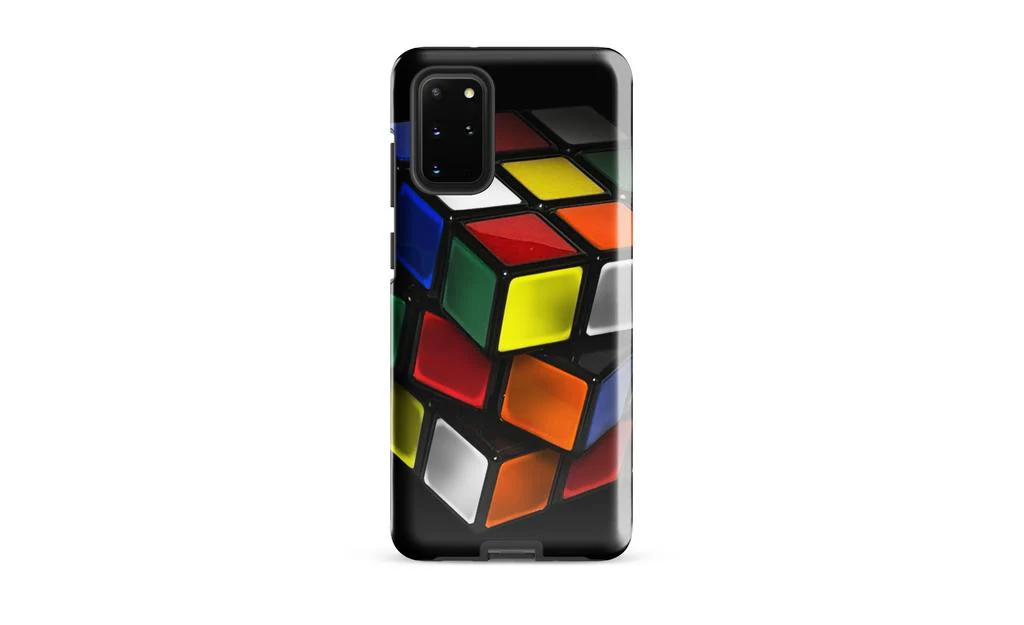 Close-Up Rubik's Cube Phone Case (Tough case) for Samsung® - Image 5