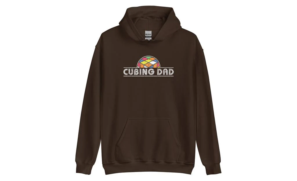 Cubing Dad Rubik's Cube Hoodie - Image 3