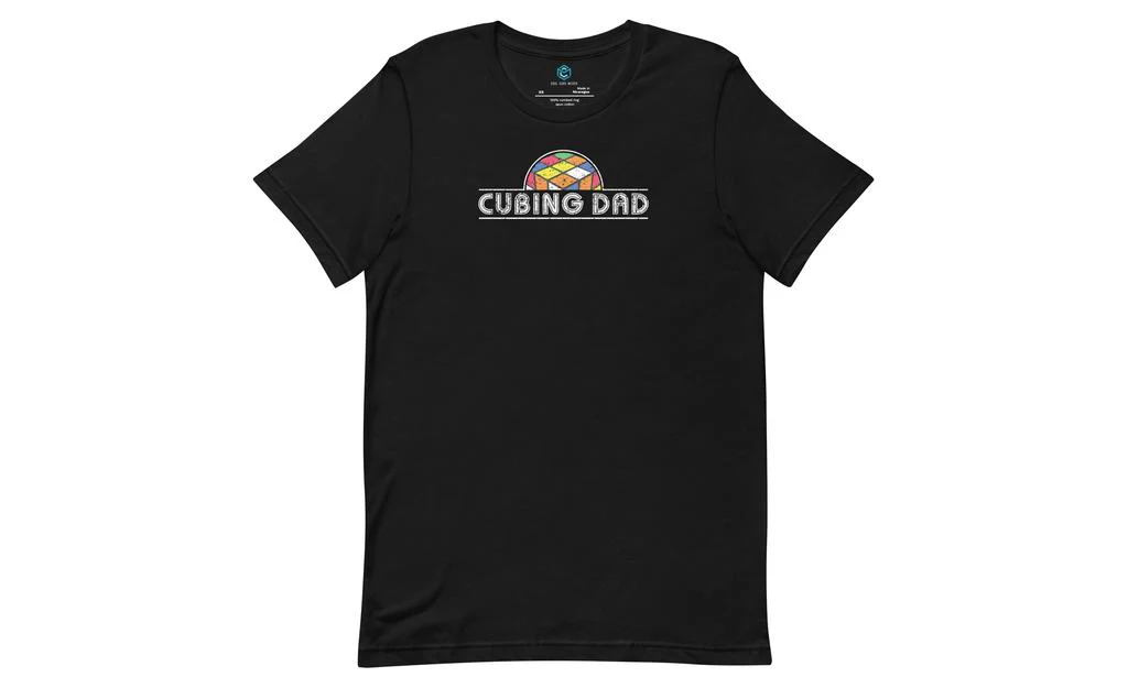 Cubing Dad Rubik's Cube Shirt