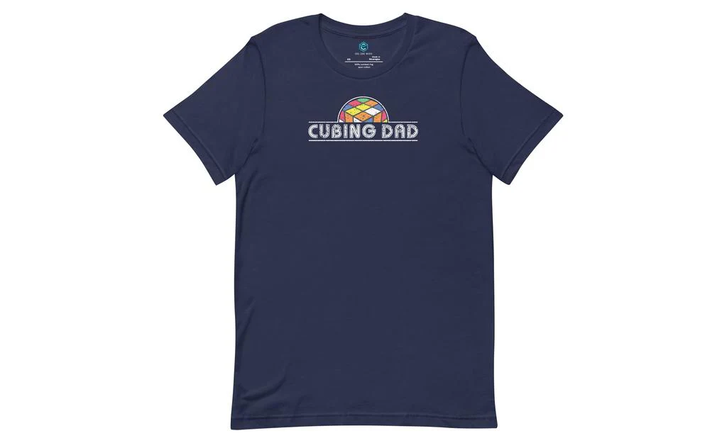 Cubing Dad Rubik's Cube Shirt - Image 2