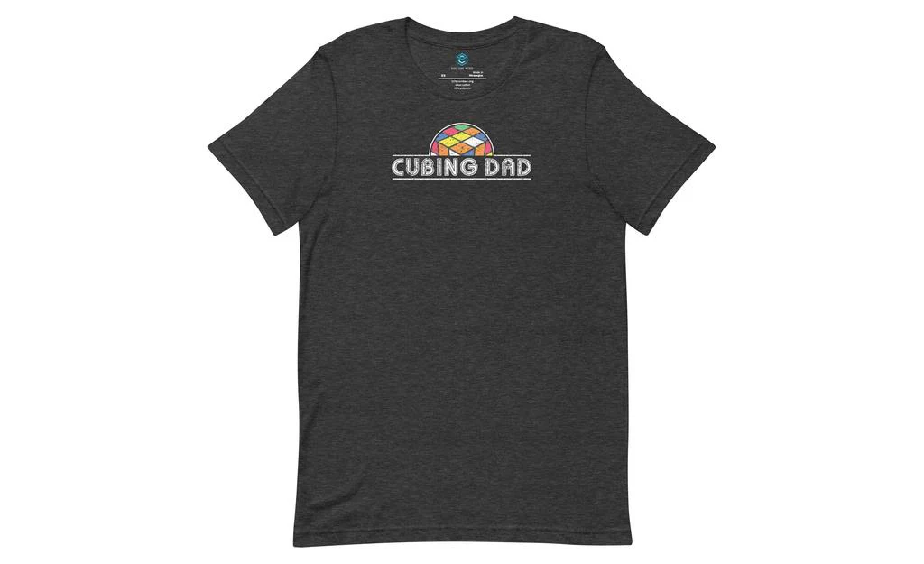 Cubing Dad Rubik's Cube Shirt - Image 3