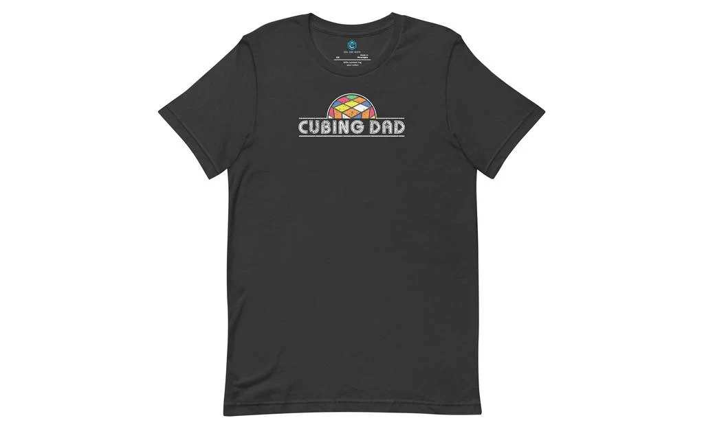 Cubing Dad Rubik's Cube Shirt - Image 6