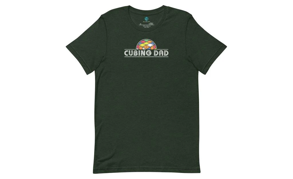 Cubing Dad Rubik's Cube Shirt - Image 7