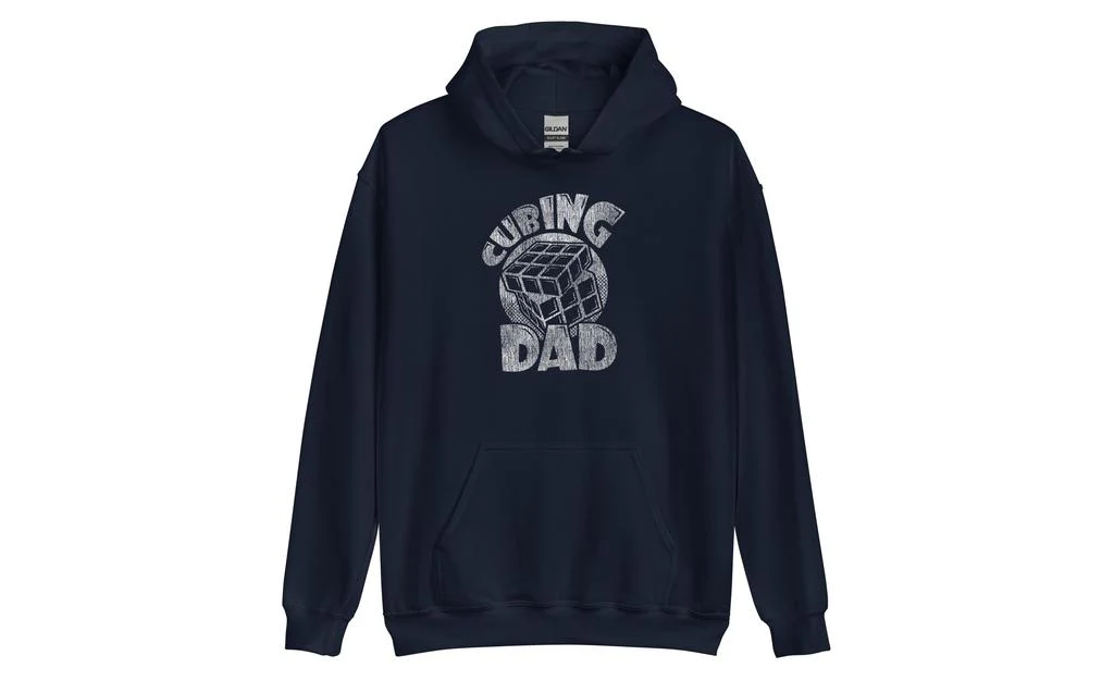 Cubing Dad V2 Rubik's Cube Hoodie - Image 4