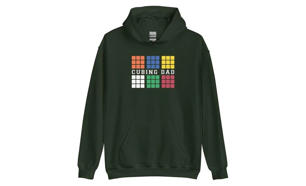 Cubing Dad V4 Rubik's Cube Hoodie
