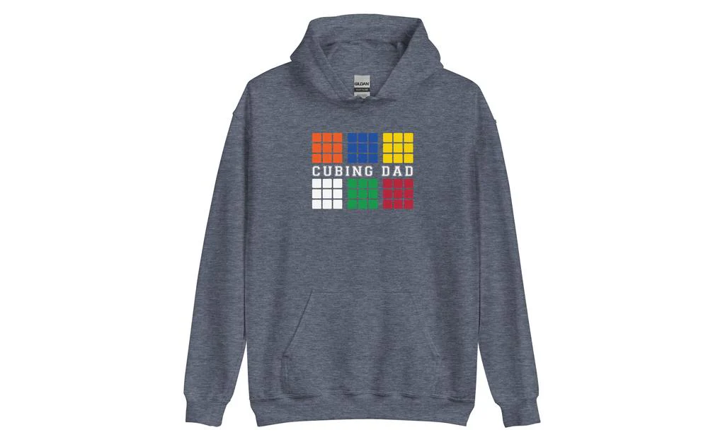 Cubing Dad V4 Rubik's Cube Hoodie - Image 5