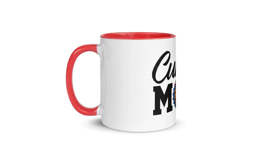 Cubing Mom Daisy Mug Rubik's Cube with Color Inside and on Handle - Image 15