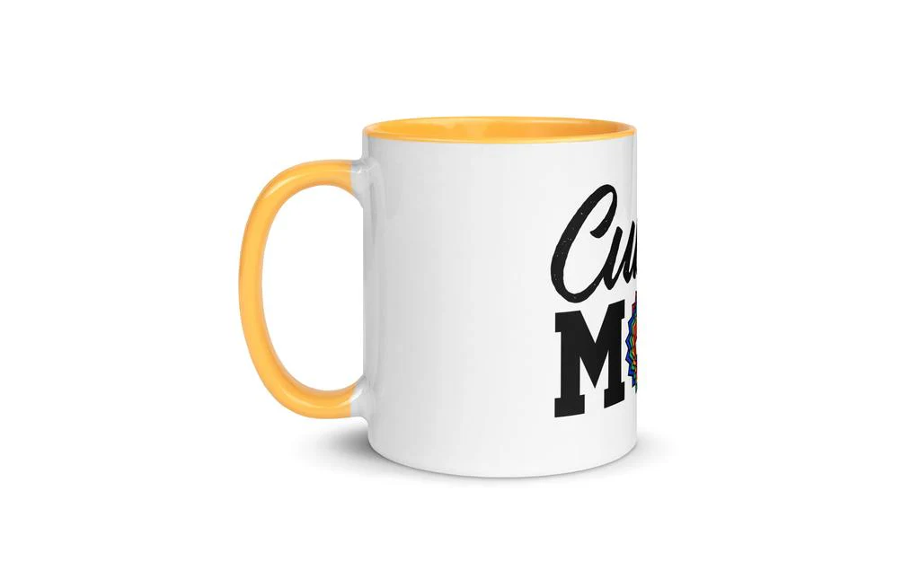 Cubing Mom Daisy Mug Rubik's Cube with Color Inside and on Handle - Image 27