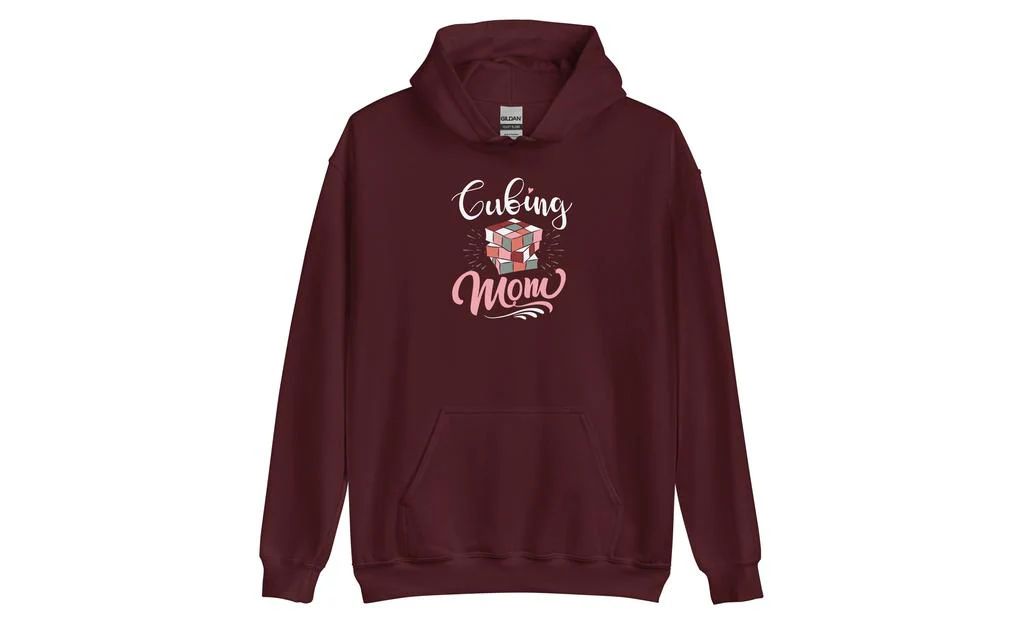 Cubing Mom V2 Rubik's Cube Hoodie - Image 4