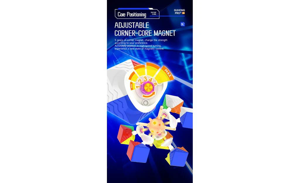 DaYan GuHong Pro+ 3x3 (Magnetic, Core Magnets) - 54mm - Image 10