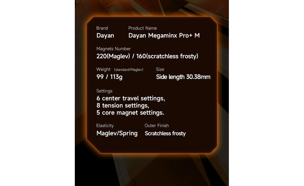 DaYan Megaminx Pro+ (Magnetic, Ball-Core) - Image 15