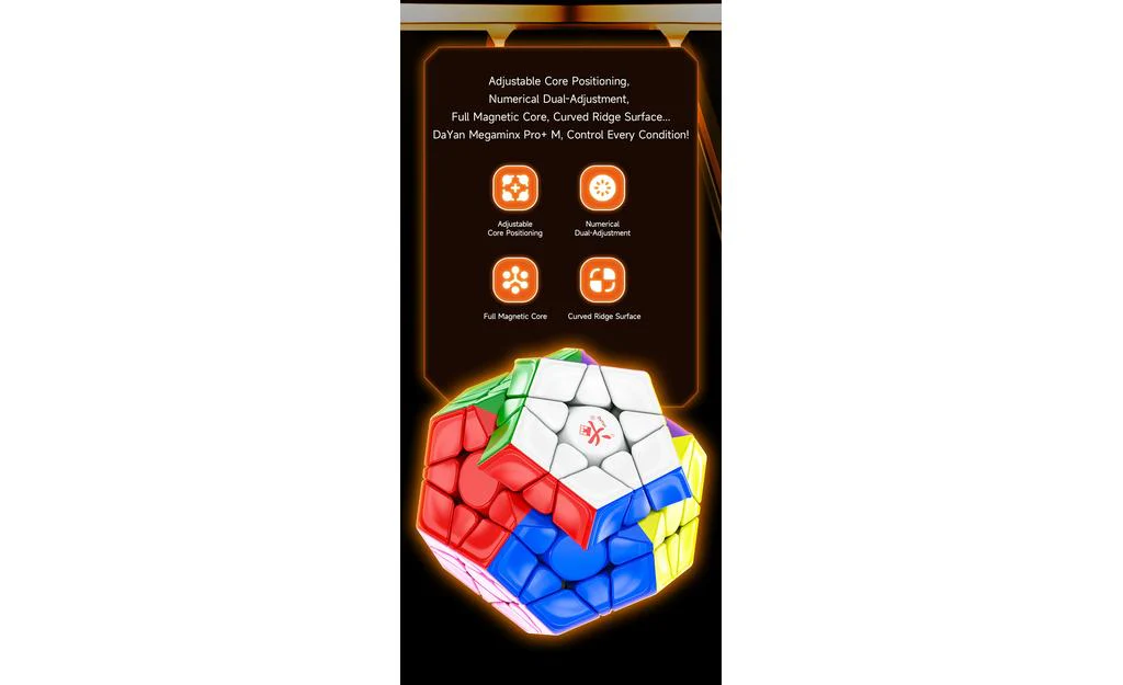 DaYan Megaminx Pro+ (Magnetic, Ball-Core) - Image 8
