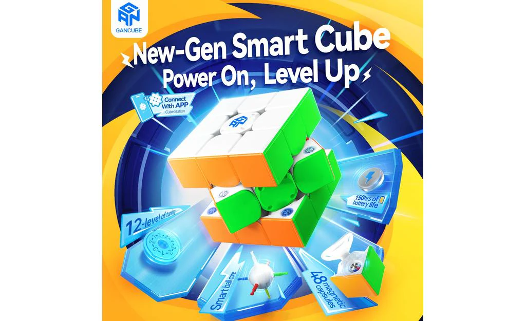 GAN 356 i Carry E 3x3 V2 (Magnetic) - Bluetooth Smart Cube - Image 8