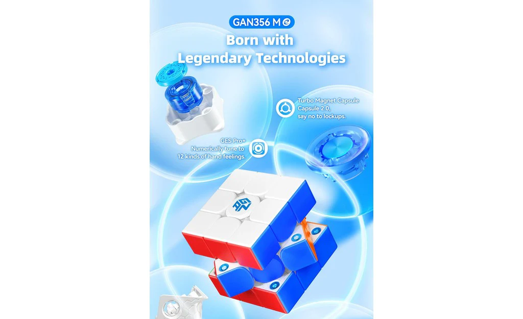 GAN 356 ME 3x3 V2 (Magnetic) - Image 8