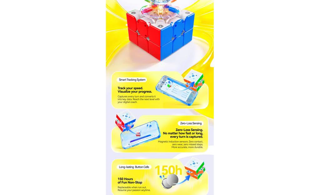 GAN i Carry 4 3x3 (Magnetic) - Bluetooth Smart Cube - Image 16