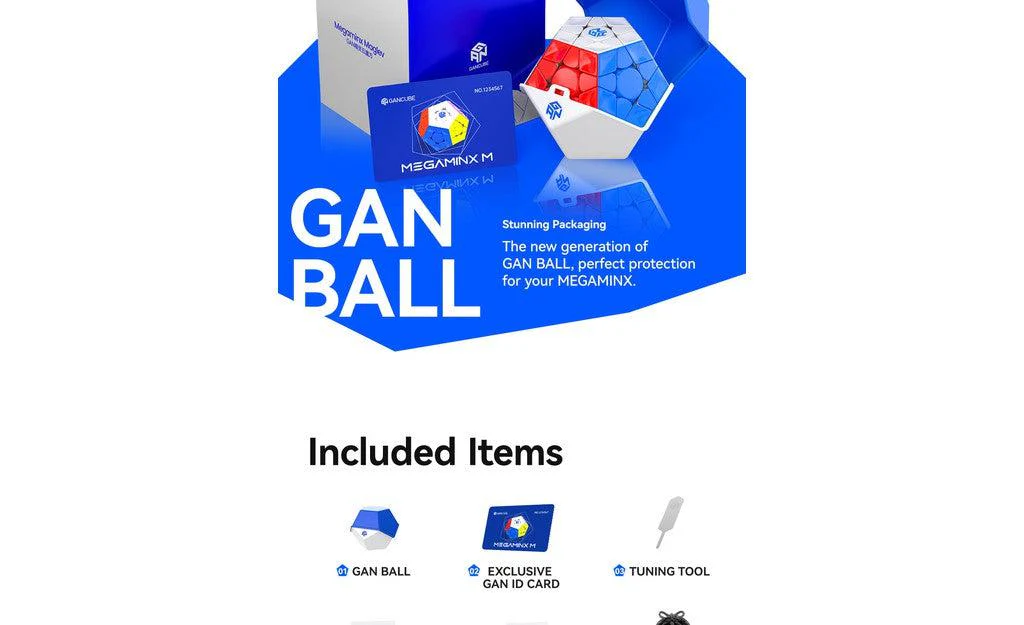 GAN Megaminx V2 (Magnetic, MagLev, Ball-Core, UV Coated) - Image 18