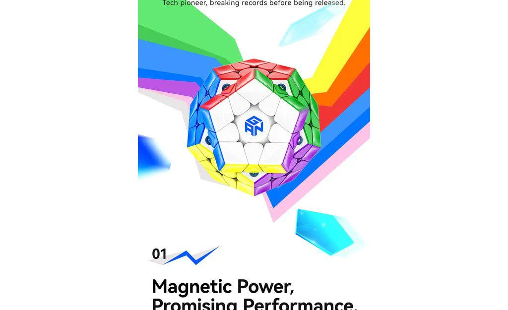 GAN Megaminx V2 (Magnetic, MagLev, Ball-Core, UV Coated) - Image 9