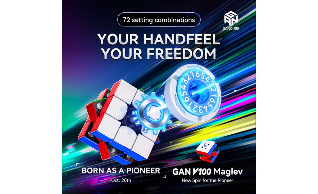 GAN V100 3x3 (Magnetic, MagLev, Core Magnets) - Image 9