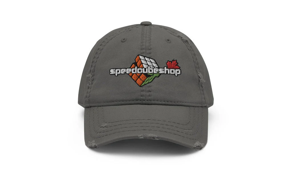 Maple Leaf Distressed Dad Hat - Image 3