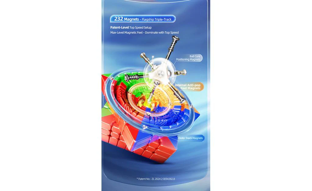 MoYu AoFu 7x7 V5 Triple-Track (Magnetic, Ball-Core) - Image 13