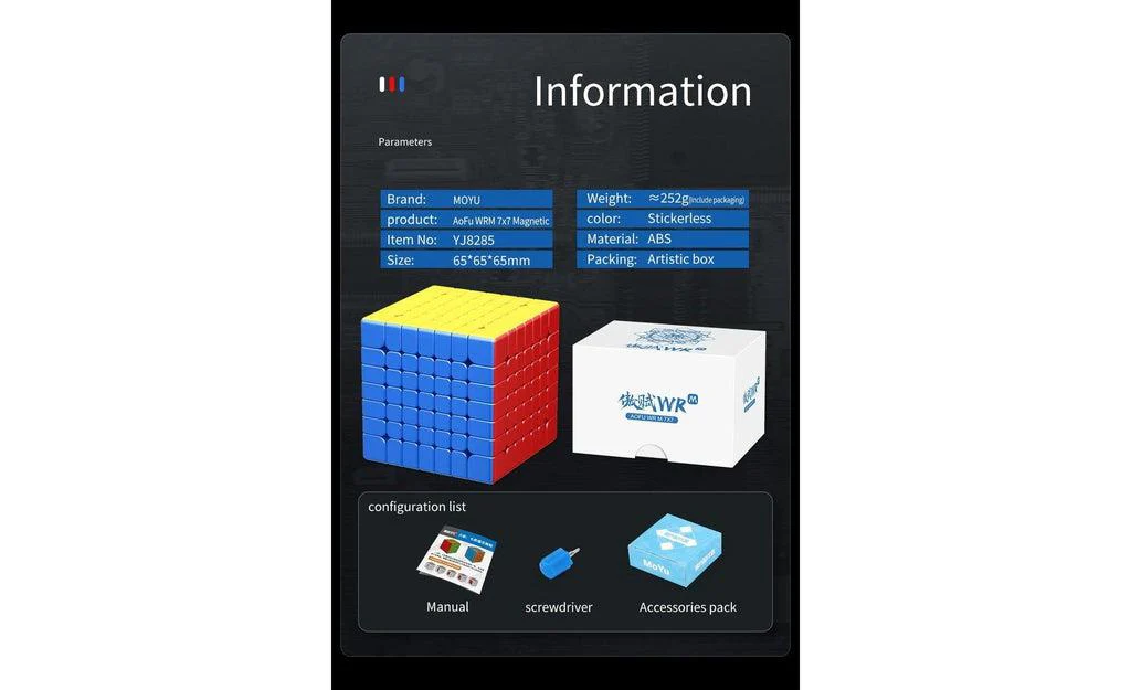 MoYu AoFu WR M 7x7 (Magnetic) - Image 12