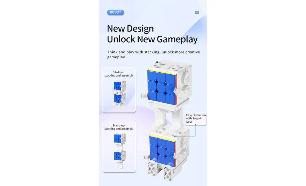 MoYu MeiLong 2x2 (Magnetic, Robot Display Box) - Image 4