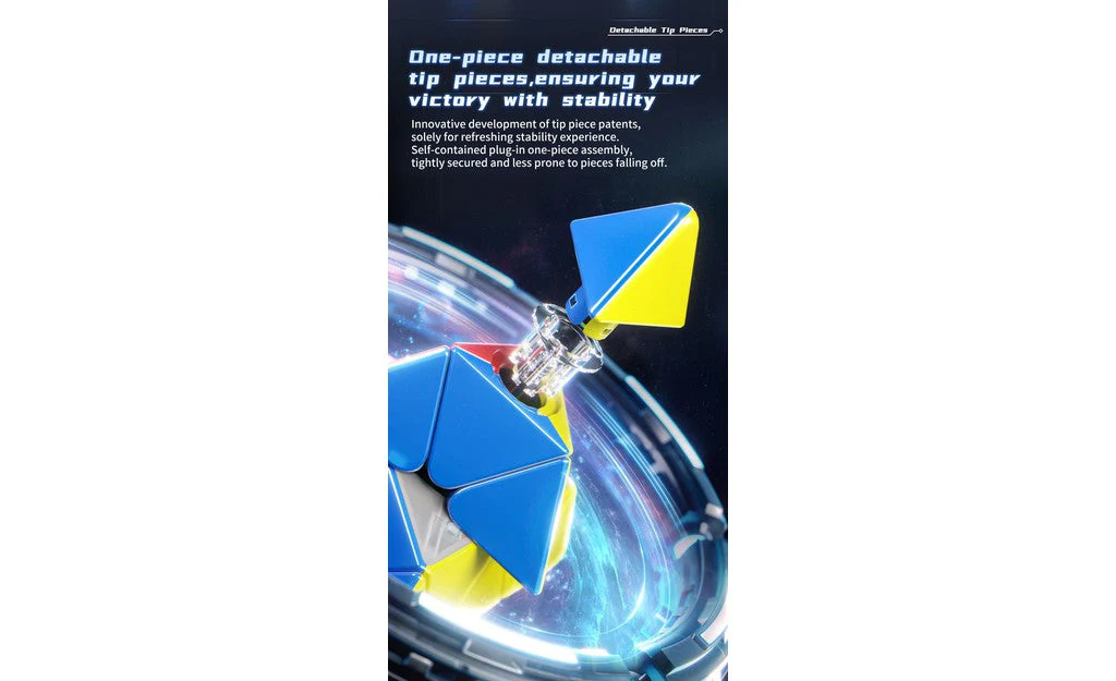MoYu MeiLong Pyraminx V2 (Magnetic) - Image 6