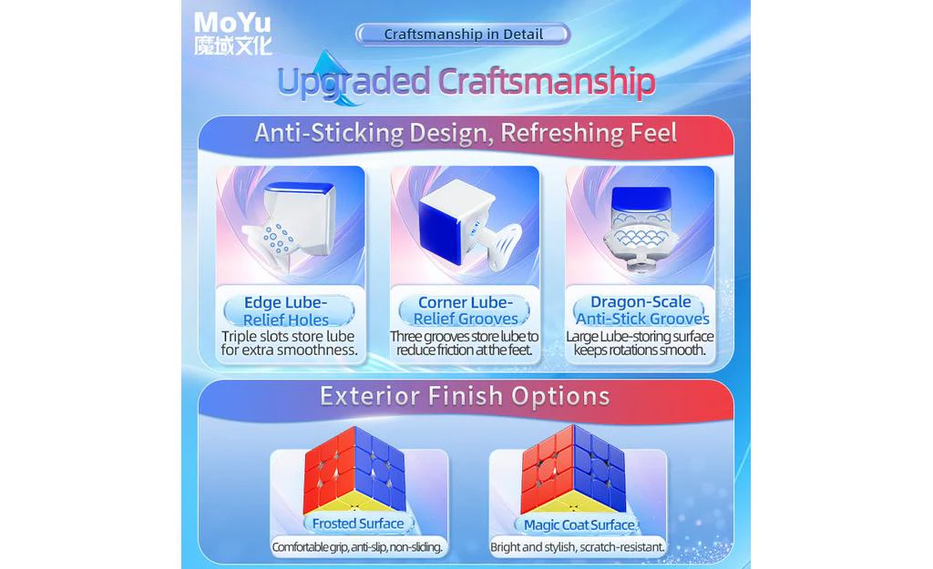 MoYu Super AoLong AI 3x3 (Magnetic, MagLev, 20-Magnet Ball-Core, UV Coated) - Bluetooth Smart Cube - Image 13
