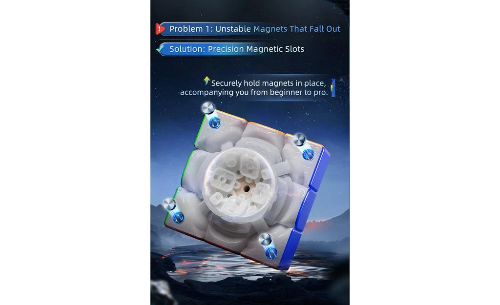 MoYu WeiLong 3x3 V11 (Magnetic, Ball-Core, UV Coated) - Image 11