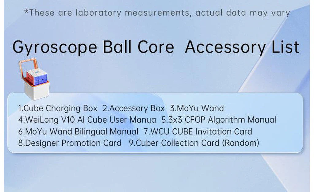 MoYu WeiLong AI 3x3 V10 (Magnetic, MagLev, Ball-Core, UV Coated) - Bluetooth Smart Cube - Image 21
