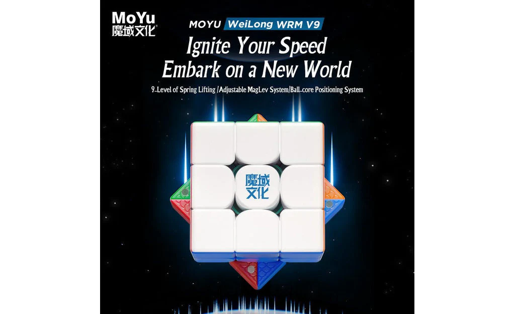 MoYu WeiLong WR M 3x3 V9 (Magnetic, MagLev, Ball-Core, UV Coated) - Image 8