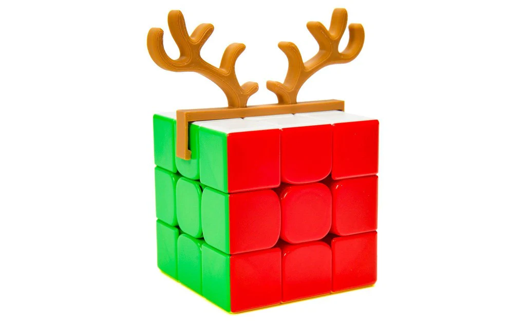 Reindeer Speed Cube Topper - Limited Edition - Image 2