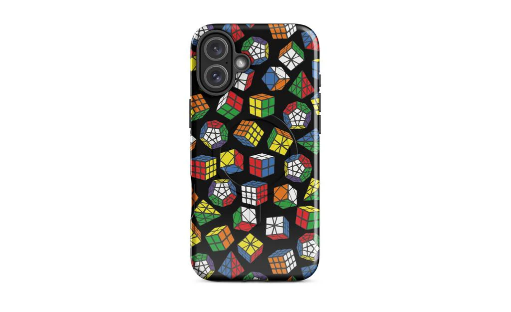 Rubik's Twisty Puzzle MagSafe® Phone Case (Tough Case) for iPhone® - Image 19