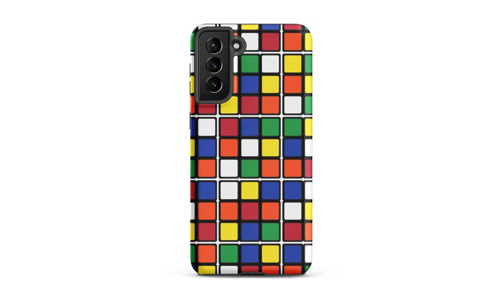 Scrambled Rubik's cube Phone Case (Tough case) for Samsung® - Image 12