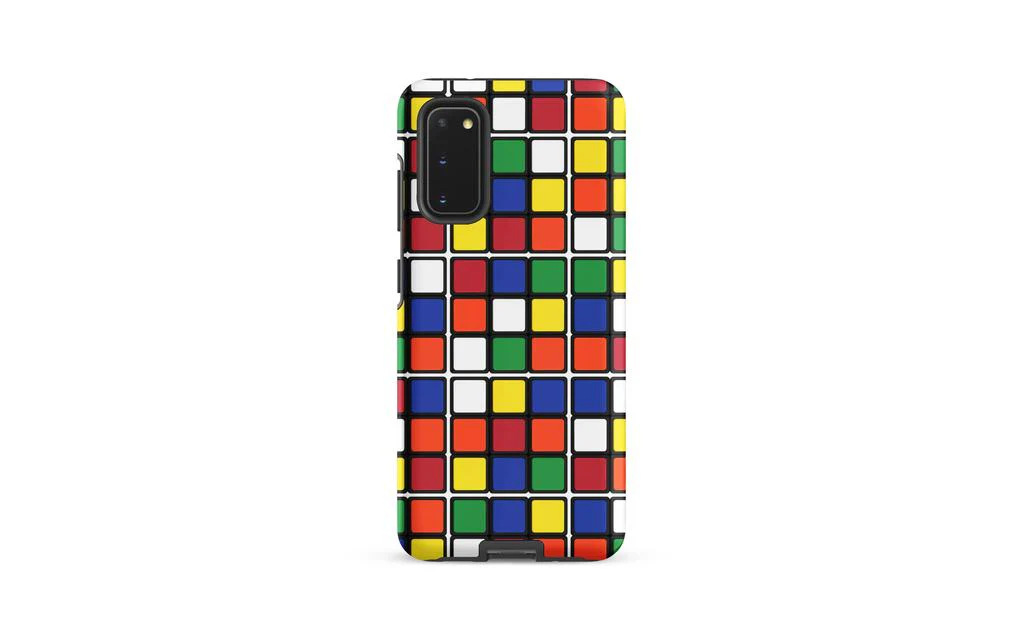 Scrambled Rubik's cube Phone Case (Tough case) for Samsung® - Image 3