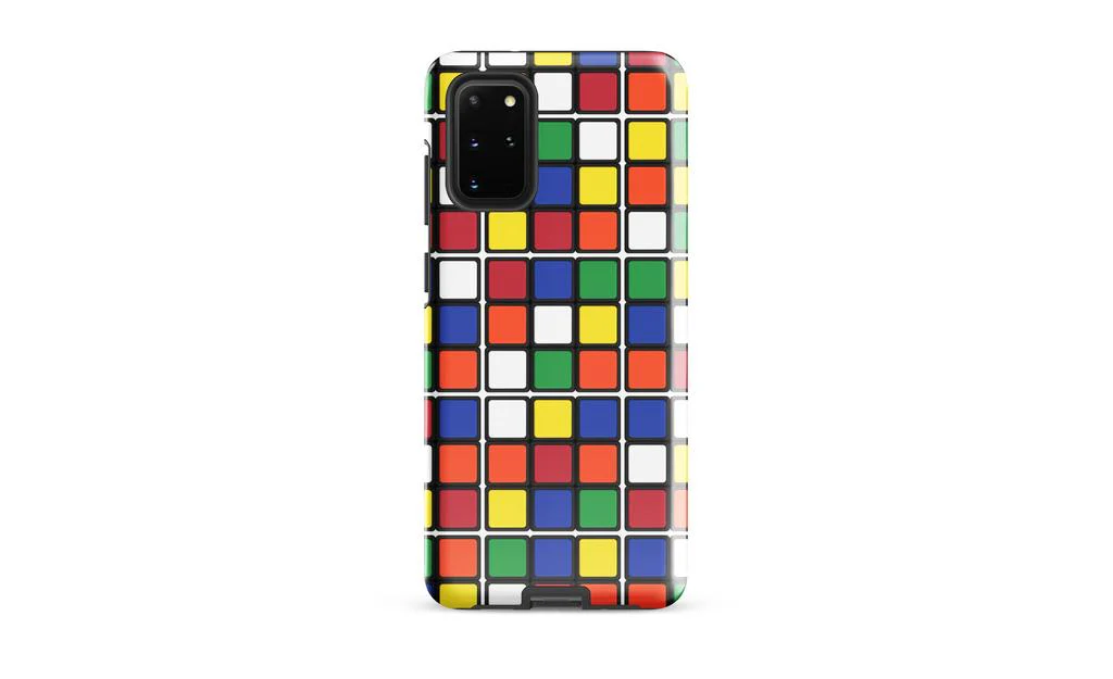 Scrambled Rubik's cube Phone Case (Tough case) for Samsung® - Image 5