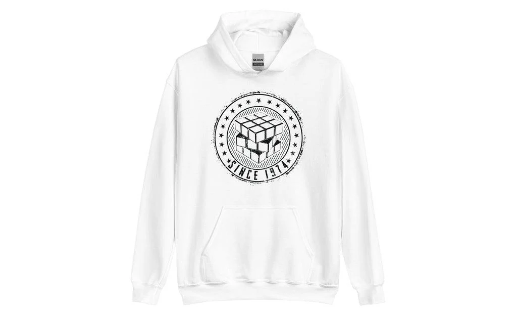 Since 1974 (Light) - Rubik's Cube Hoodie - Image 3