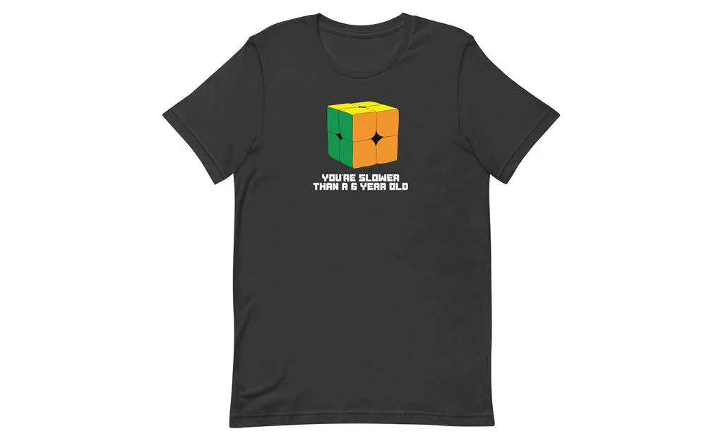 Slower Than a 6 Year Old Shirt V2 - Dark - Image 7