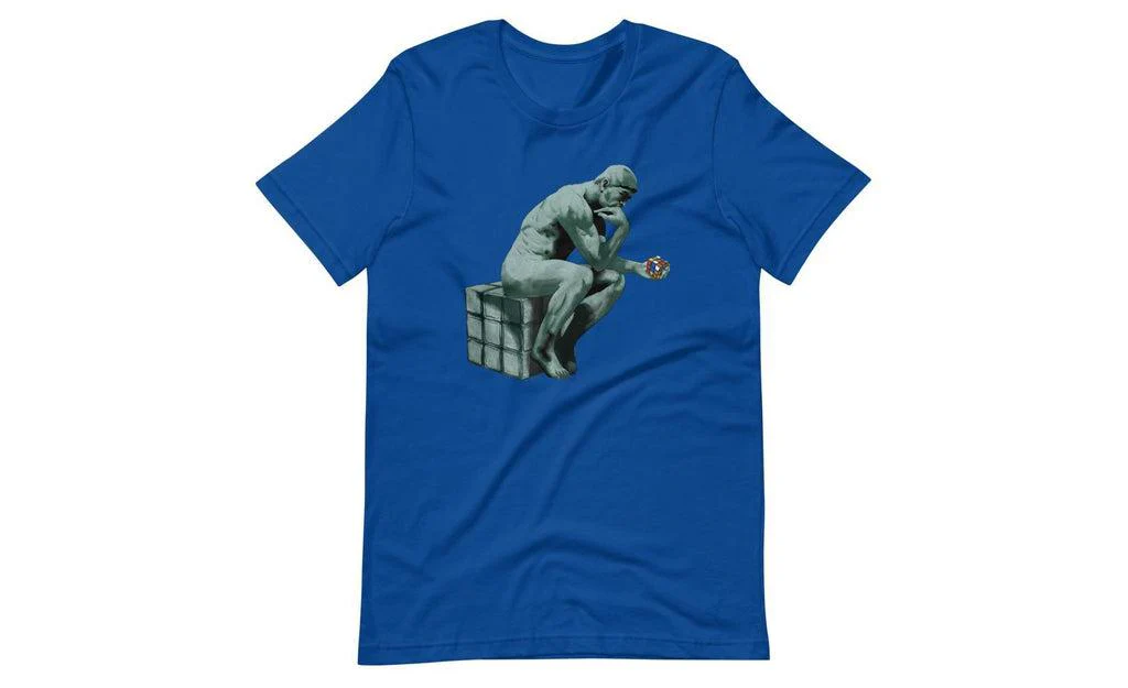 The Thinker - Rubik's Cube Shirt - Image 5