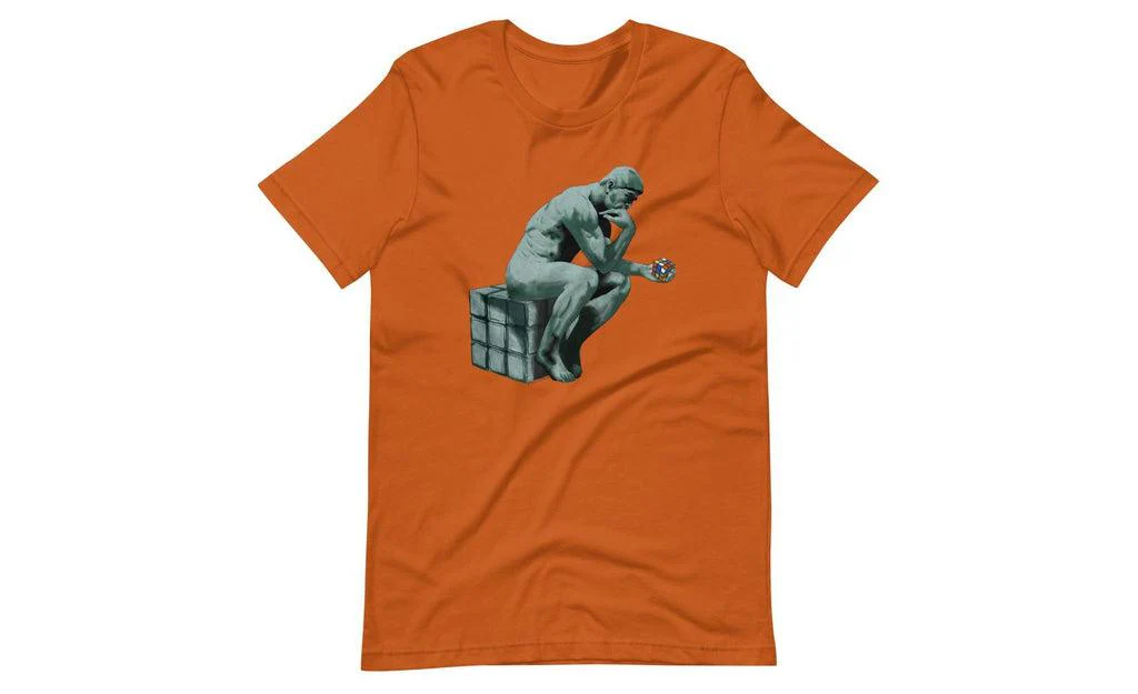 The Thinker - Rubik's Cube Shirt - Image 6