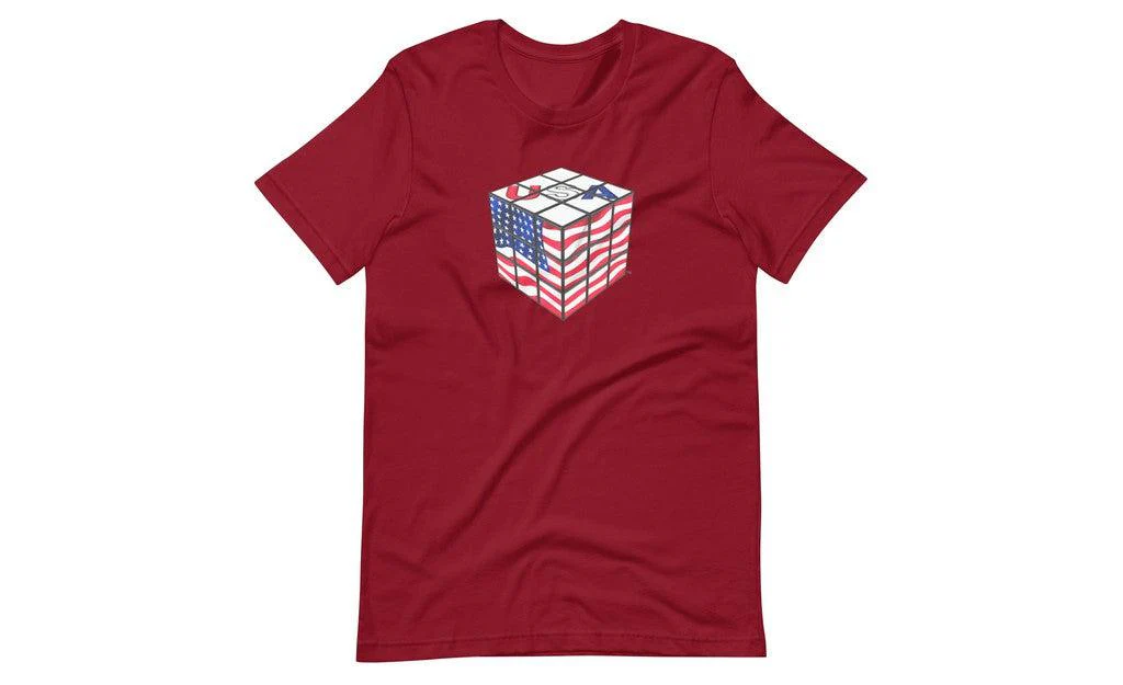 USA Cube - Rubik's Cube Shirt - Image 4