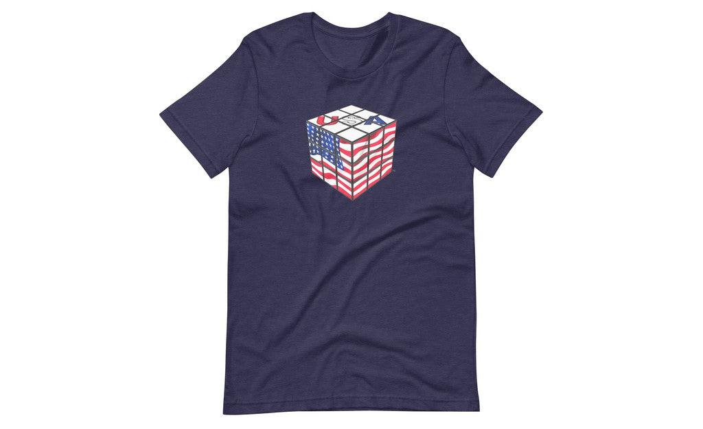 USA Cube - Rubik's Cube Shirt - Image 5