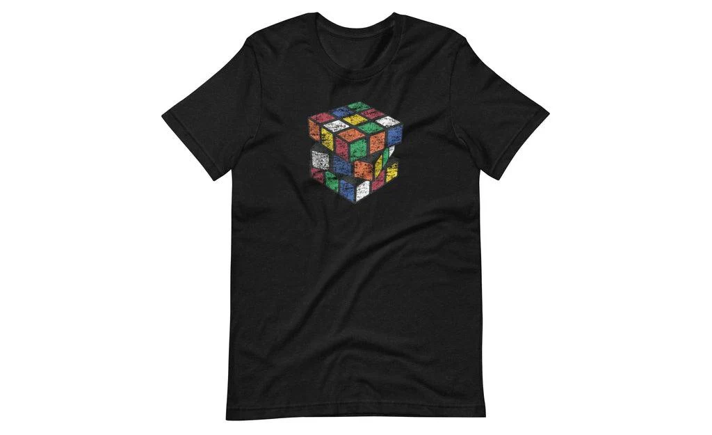 Vintage Cube - Rubik's Cube Shirt - Image 2