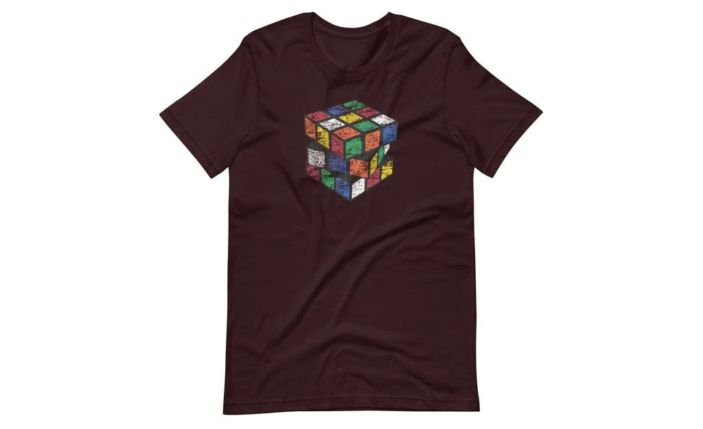 Vintage Cube - Rubik's Cube Shirt - Image 4