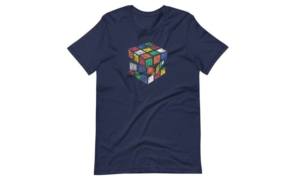 Vintage Cube - Rubik's Cube Shirt - Image 5