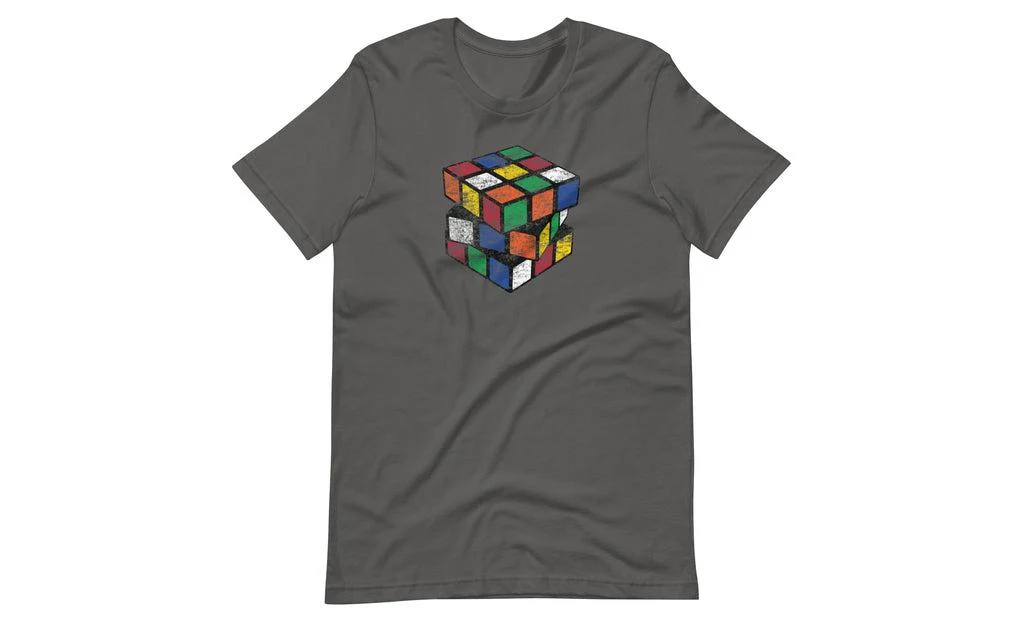 Vintage Cube - Rubik's Cube Shirt - Image 8