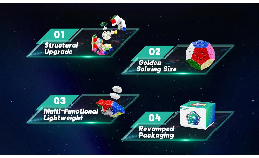 YJ YuHu Megaminx V3 (Magnetic) - Image 6